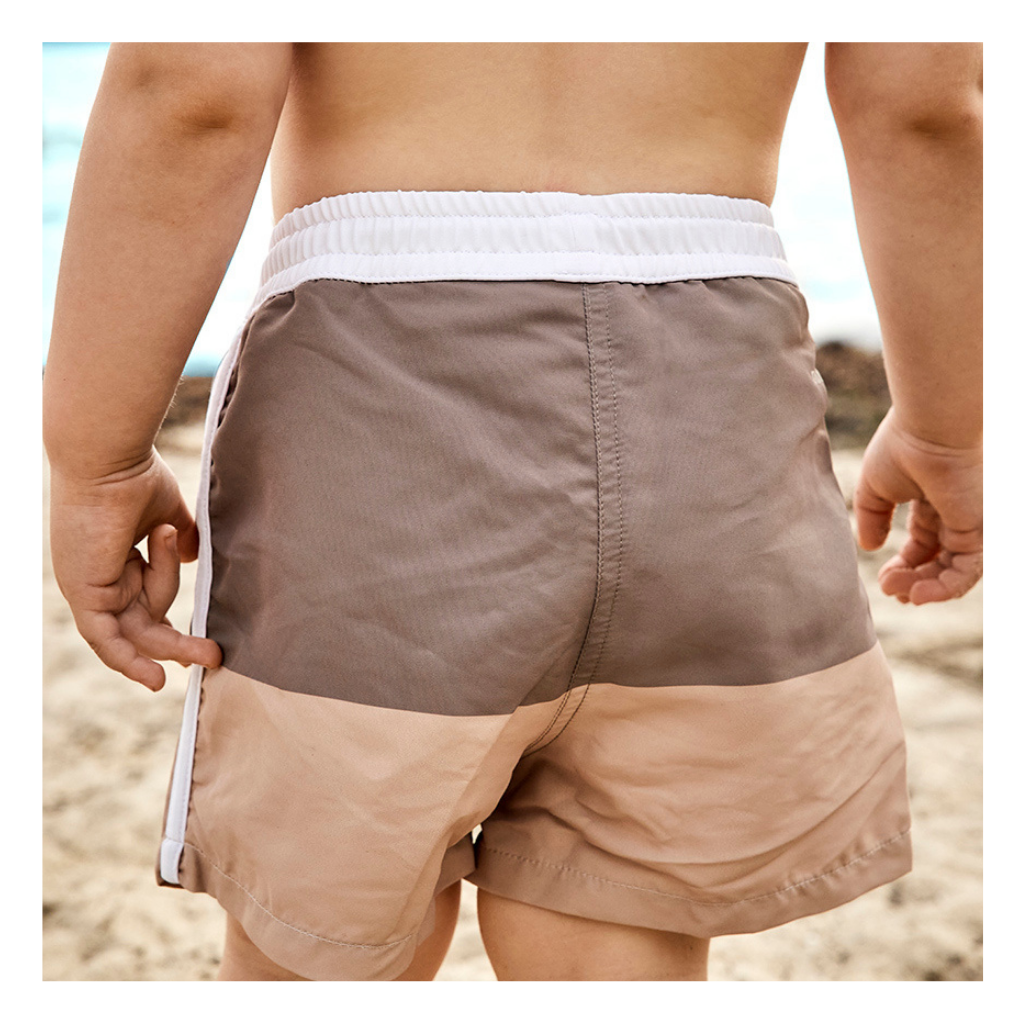 Zwemshort Milo Bruin/groen