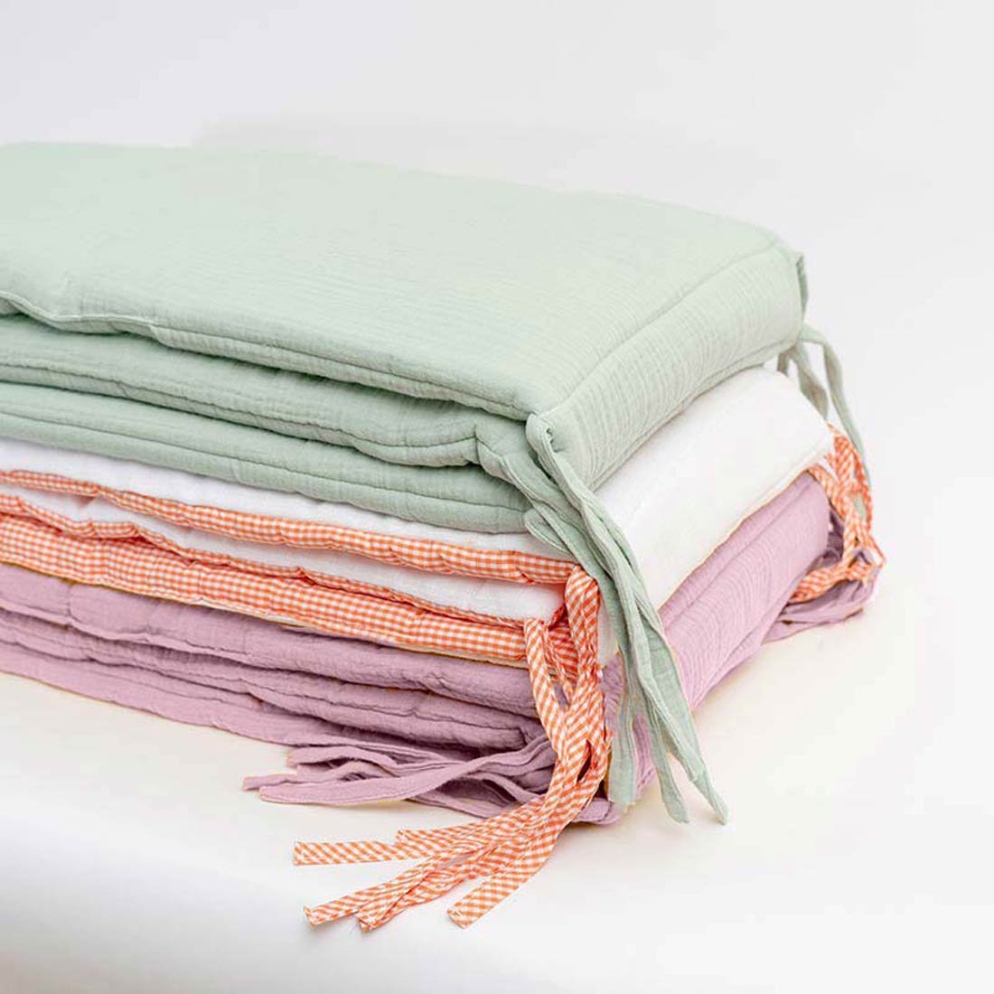 Bedbumper - roze