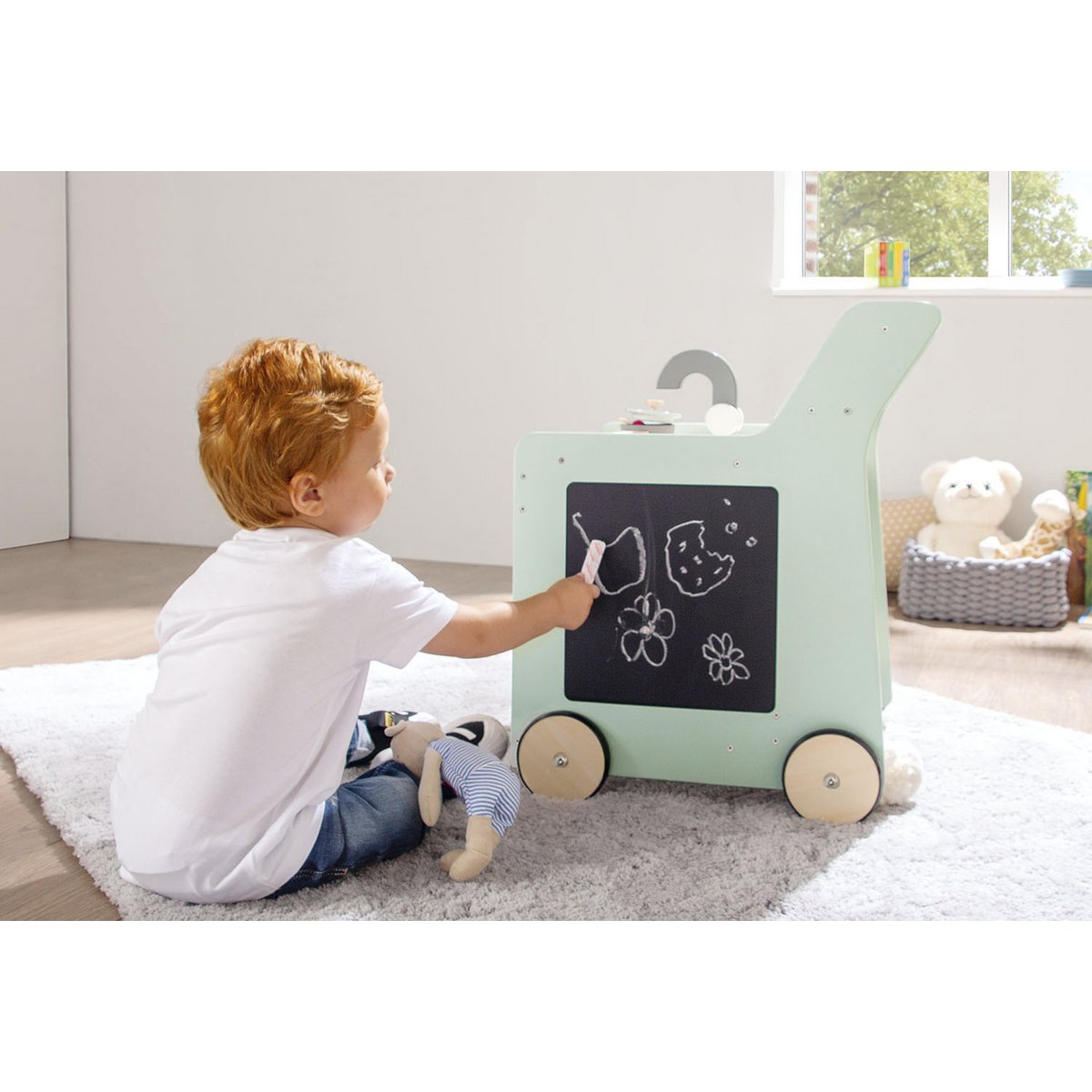 Kinderkeuken 'Kalle' - pastelgroen