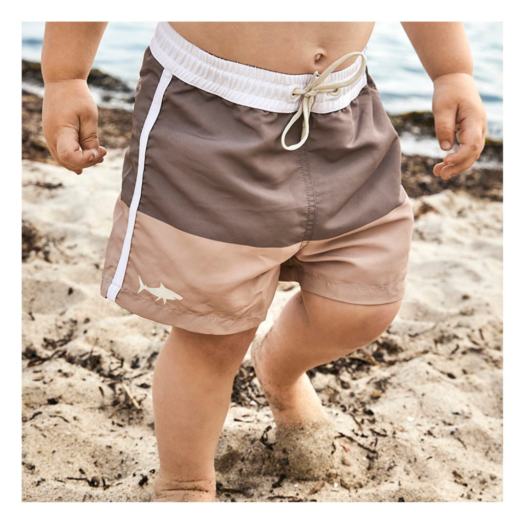 Zwemshort Milo Bruin/groen