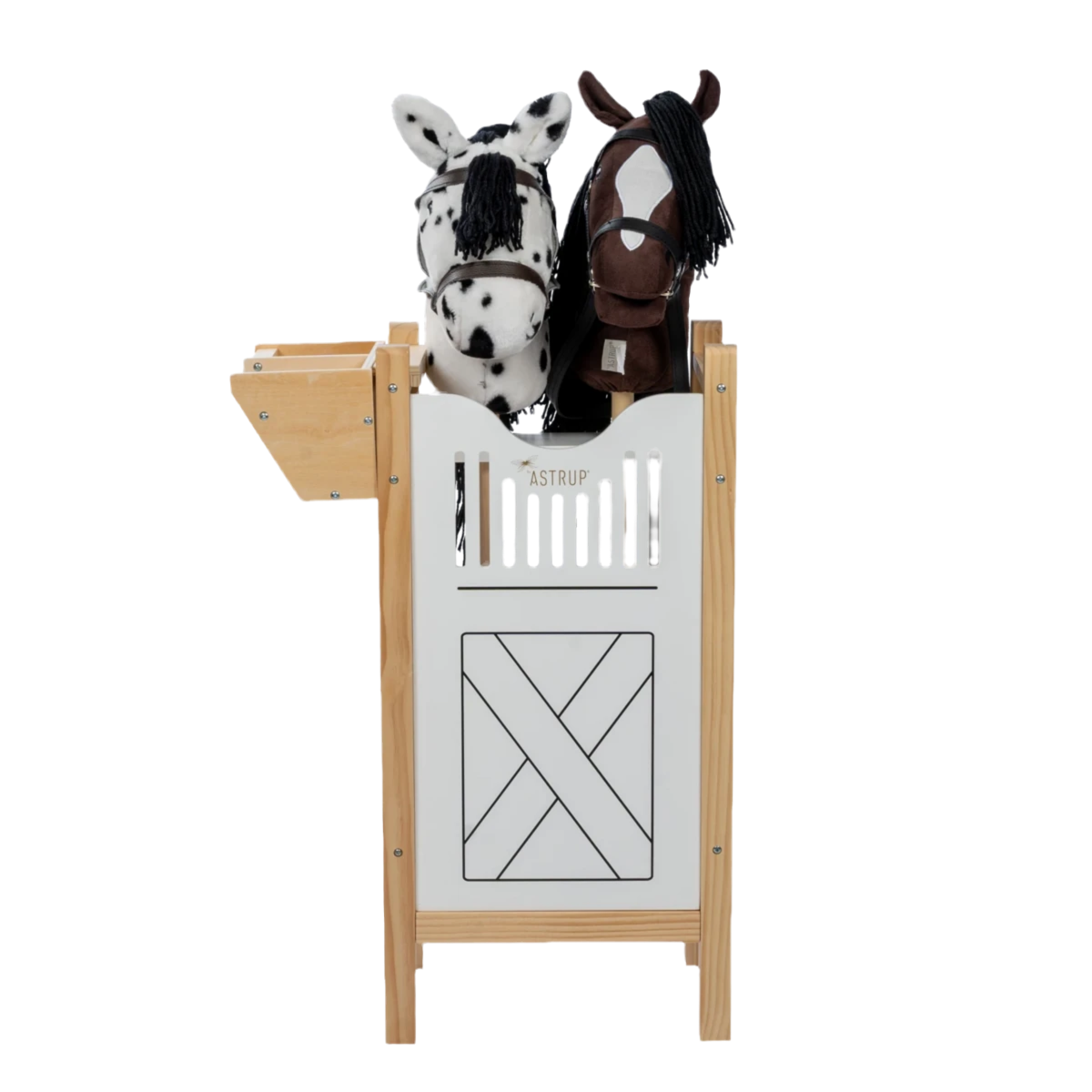 Paardenbox voor 2 Stokpaarden