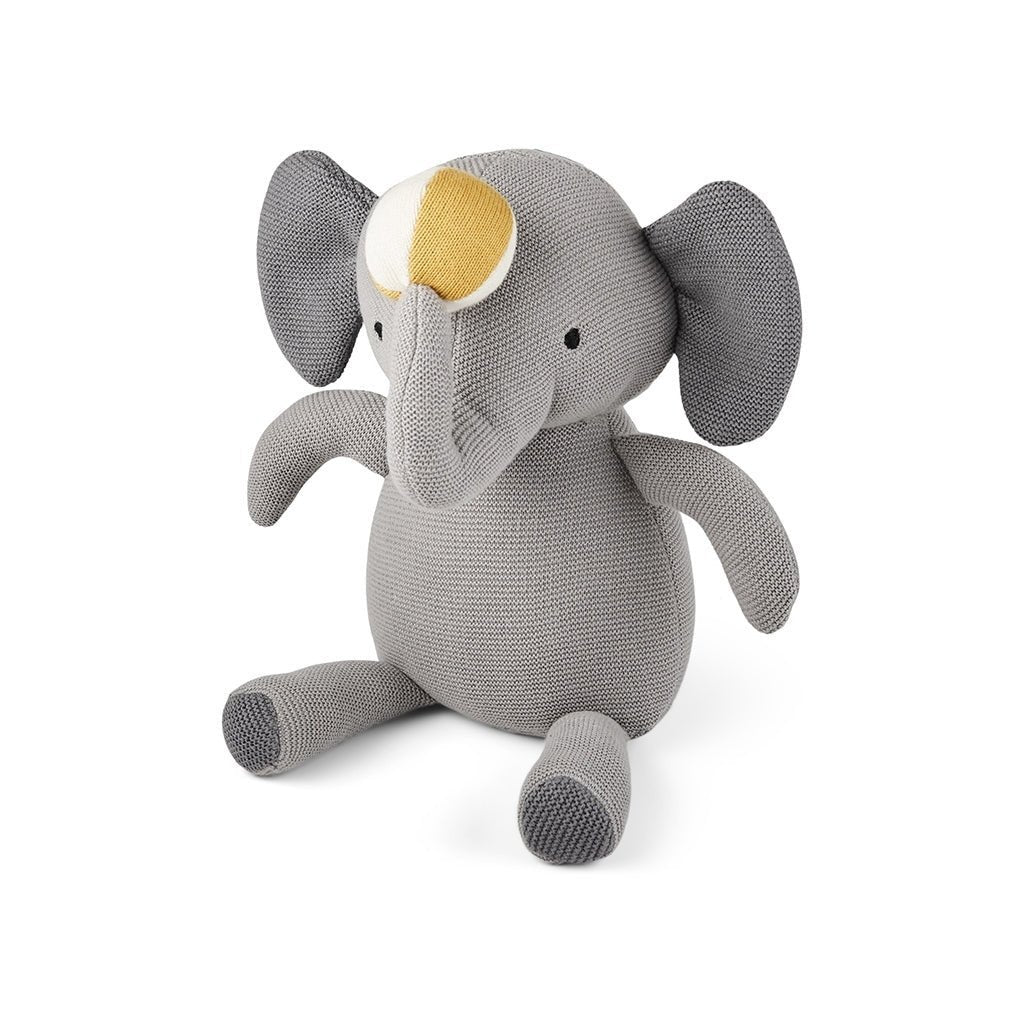 Knuffel Olifant Fille - Grijs