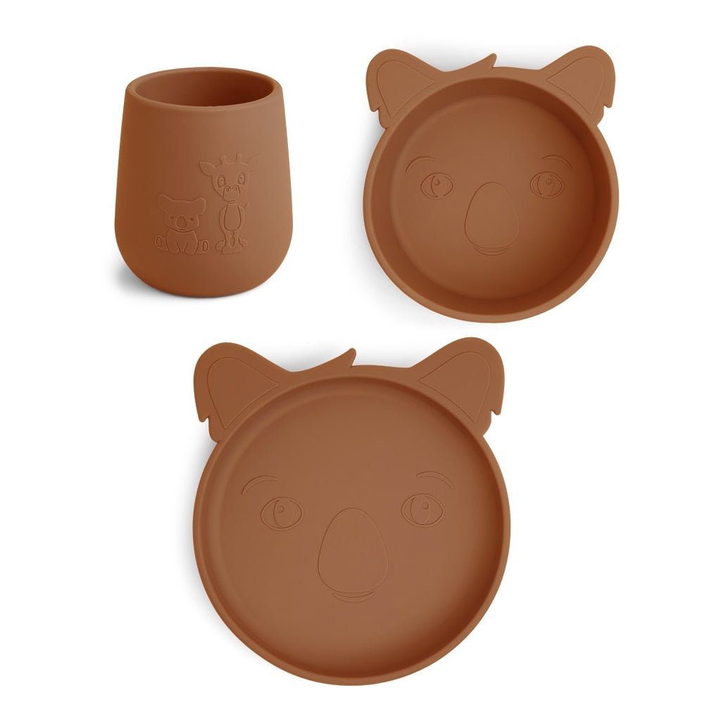 Eetset  Judi 3-pack Koala Bruin