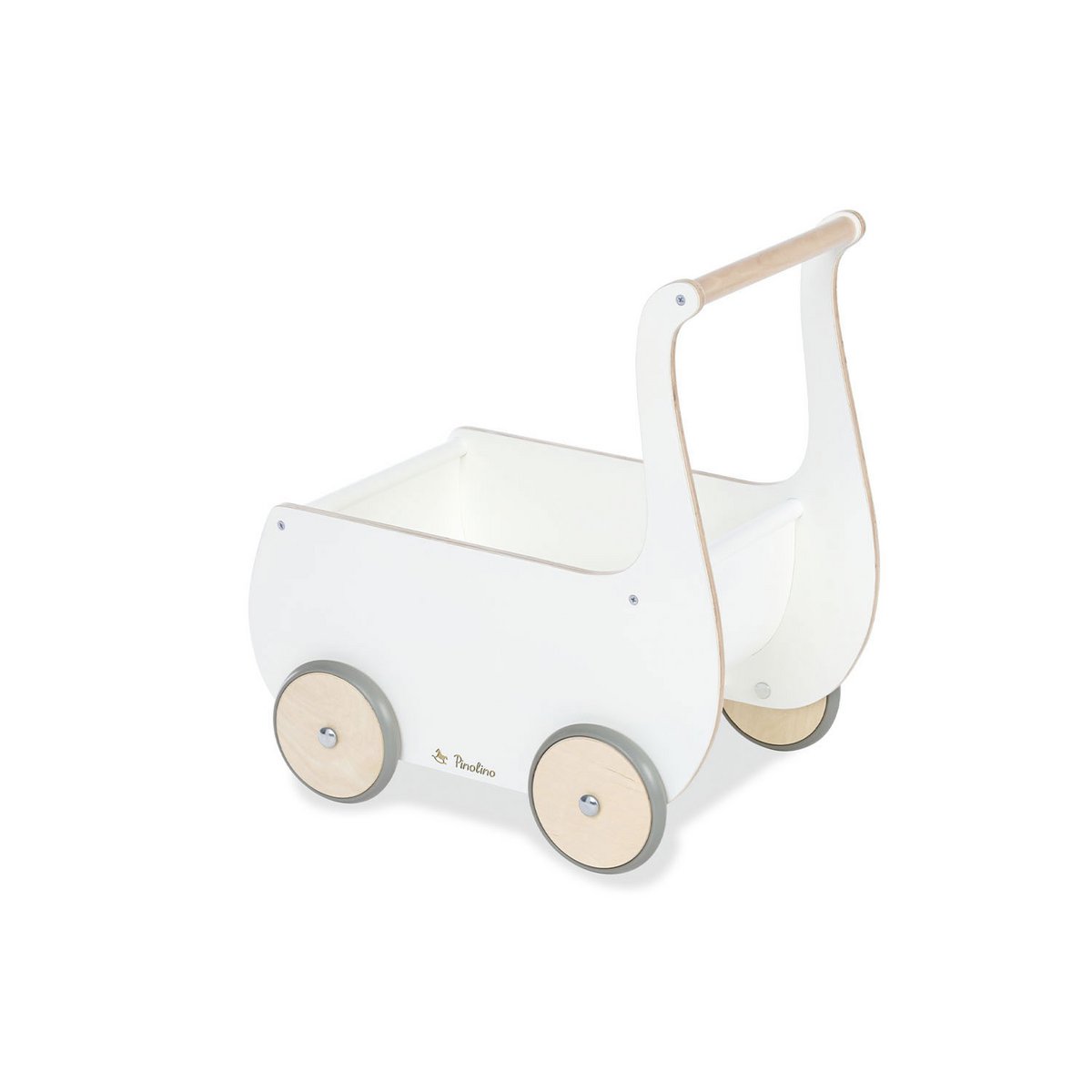 Poppenwagen 'Mette' - wit