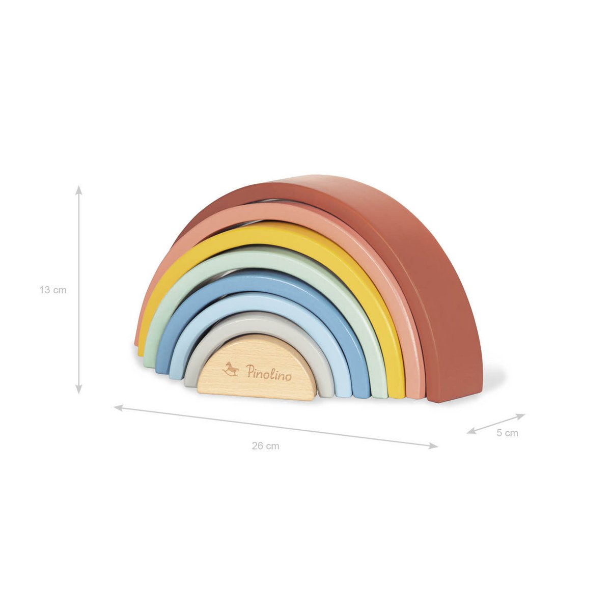 Regenboog 'Ruby' - hout