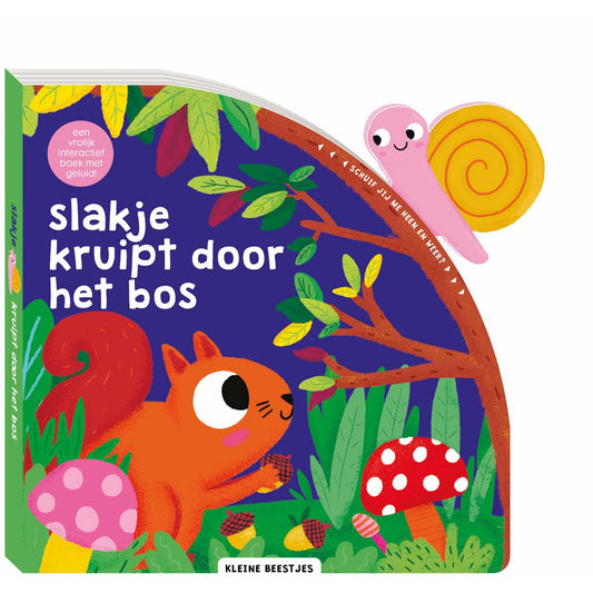 Leesboek - Kleine Beestjes | Slakje kruipt door het bos