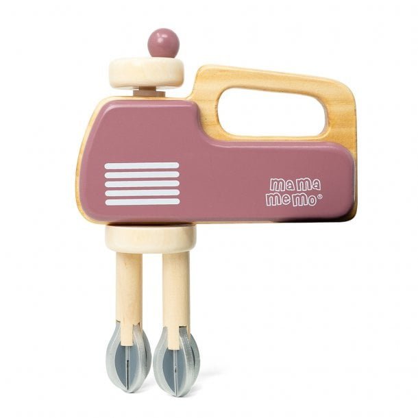 Handmixer met kom - roze